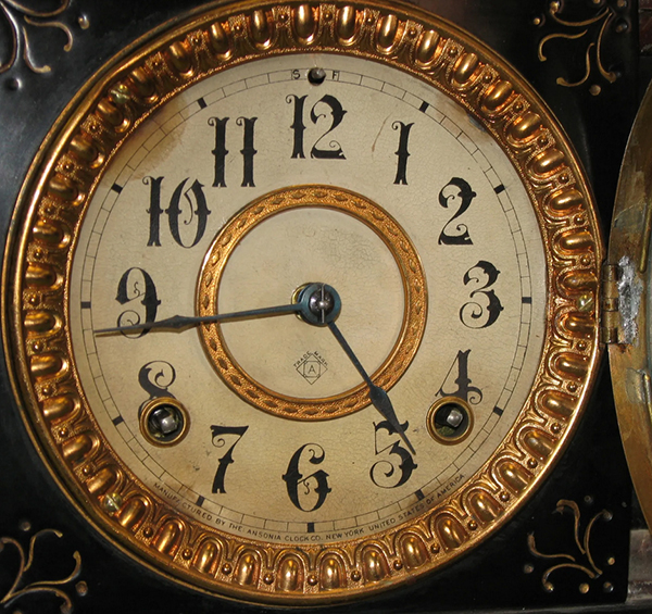 Example of Older Ansonia Clock Dial